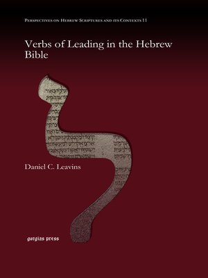 cover image of Verbs of Leading in the Hebrew Bible